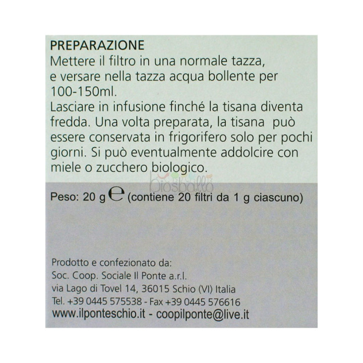 Infuso Timo 20g