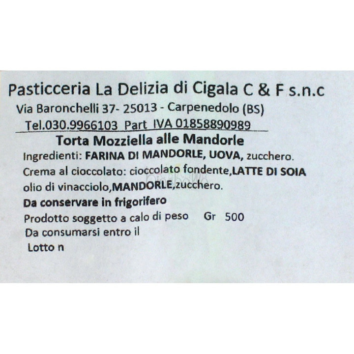 Torta Mozziella 450g