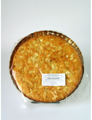 Torta crostata di mandorle 500g