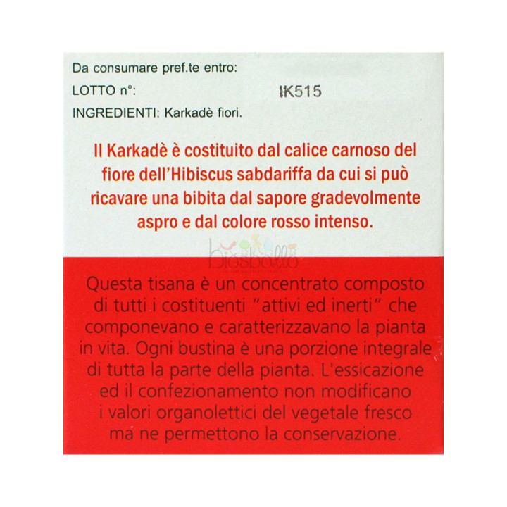Infuso Ibisco Karkadè 40g