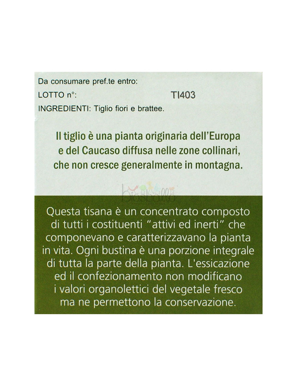 Infuso Tiglio 25g