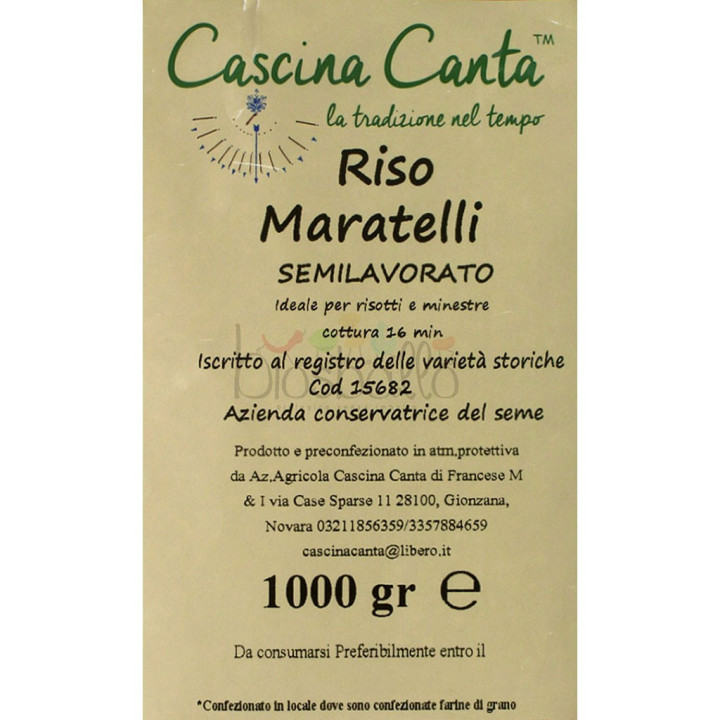 Riso Maratelli semilavorato 1kg