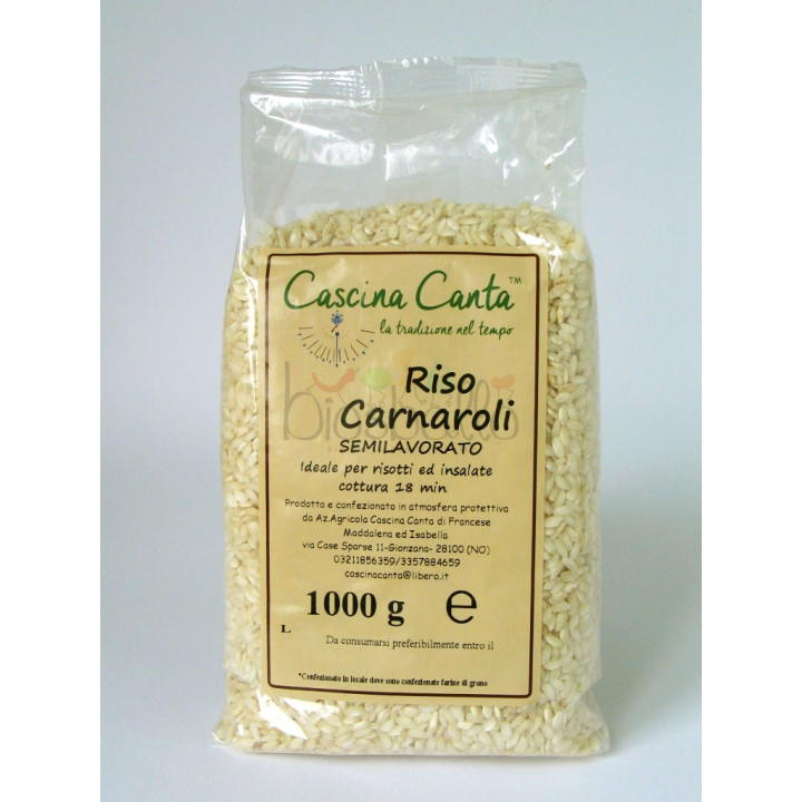 Riso Carnaroli semilavorato 1kg
