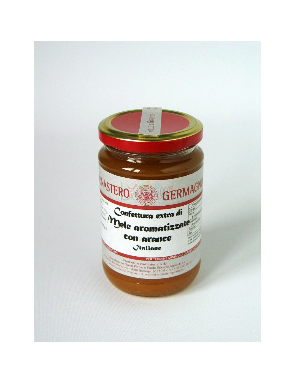 Confettura di Mele aromatizzate con arance 333g