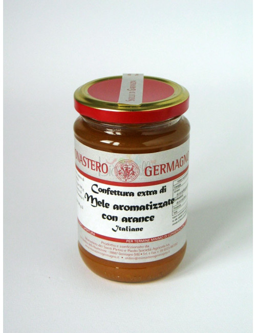Confettura di Mele aromatizzate con arance 333g