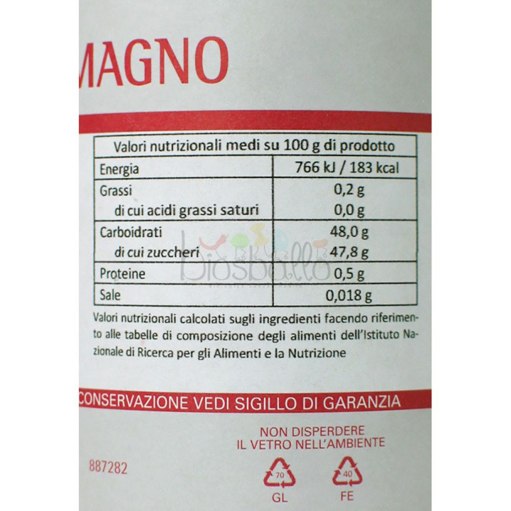 Confettura di Mele e Uvetta 330g