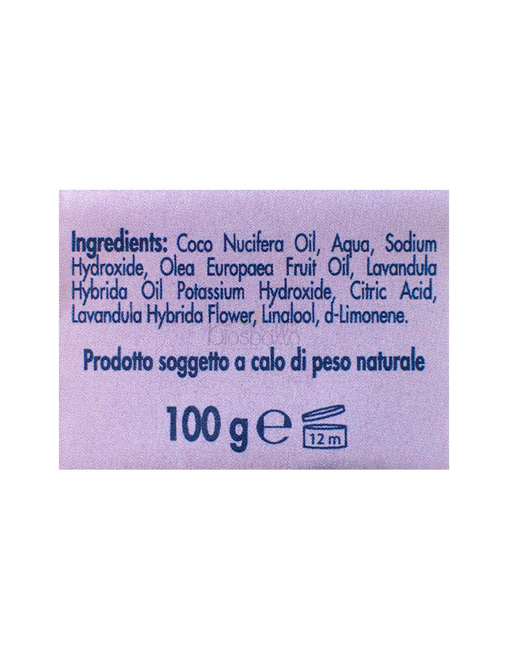 Sapone alla Lavanda 100g