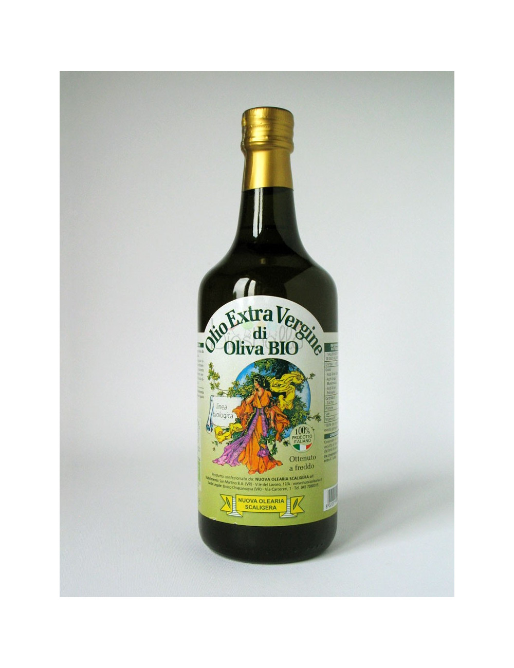 Olio Extravergine di oliva bio 750ml