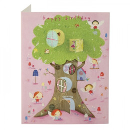 Biglietto d'Auguri - L'albero delle Fate