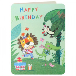 Biglietto d'Auguri - La giungla