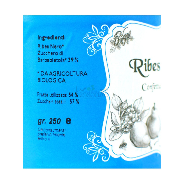 Confettura di Ribes Nero 250g