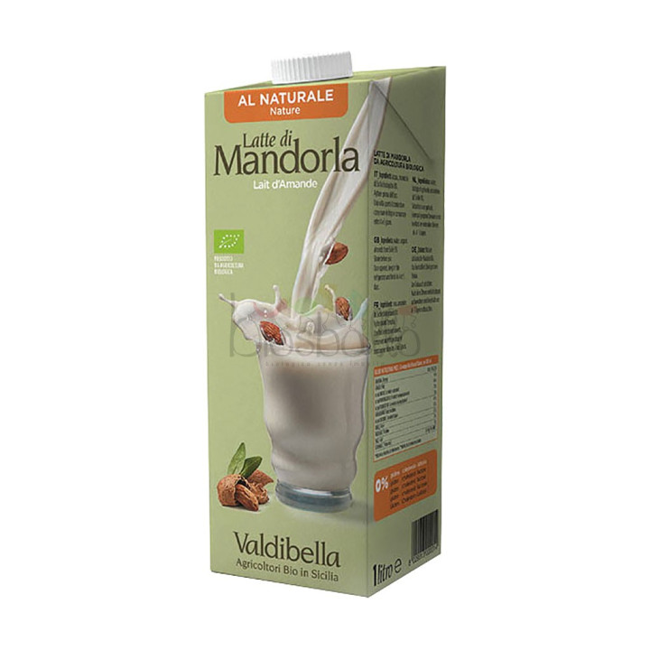 Latte di mandorla senza zucchero 1l