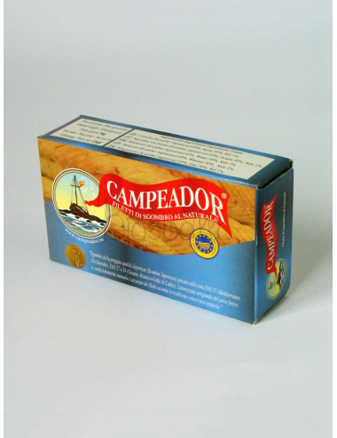 Filetti sgombro al naturale 120g