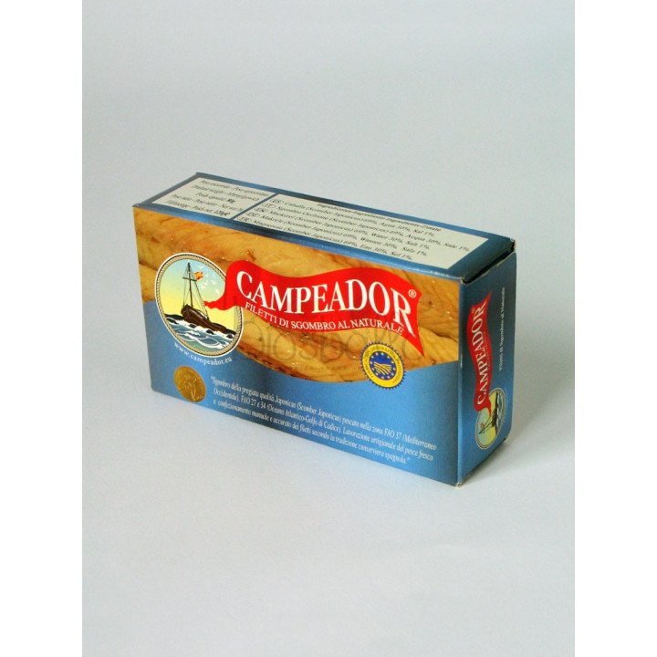 Filetti sgombro al naturale 120g