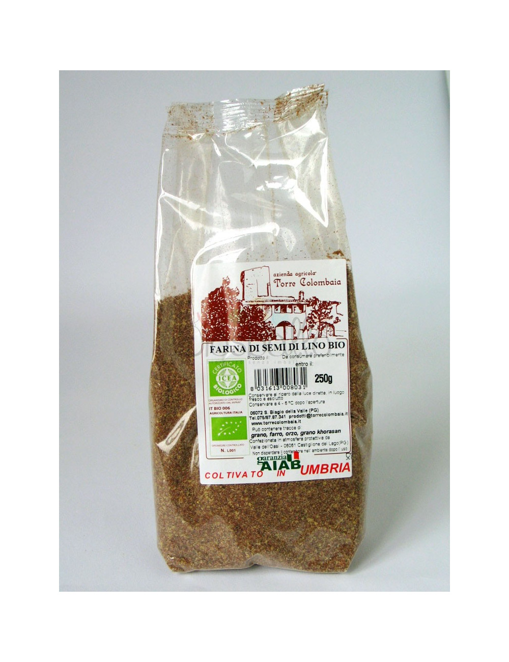 Farina di semi di lino 250g