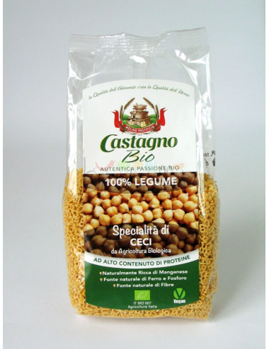 Pastina alfabeto di ceci 250g