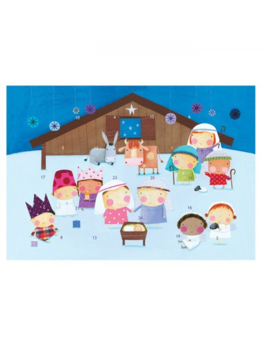 Calendario dell'Avvento - la Natività
