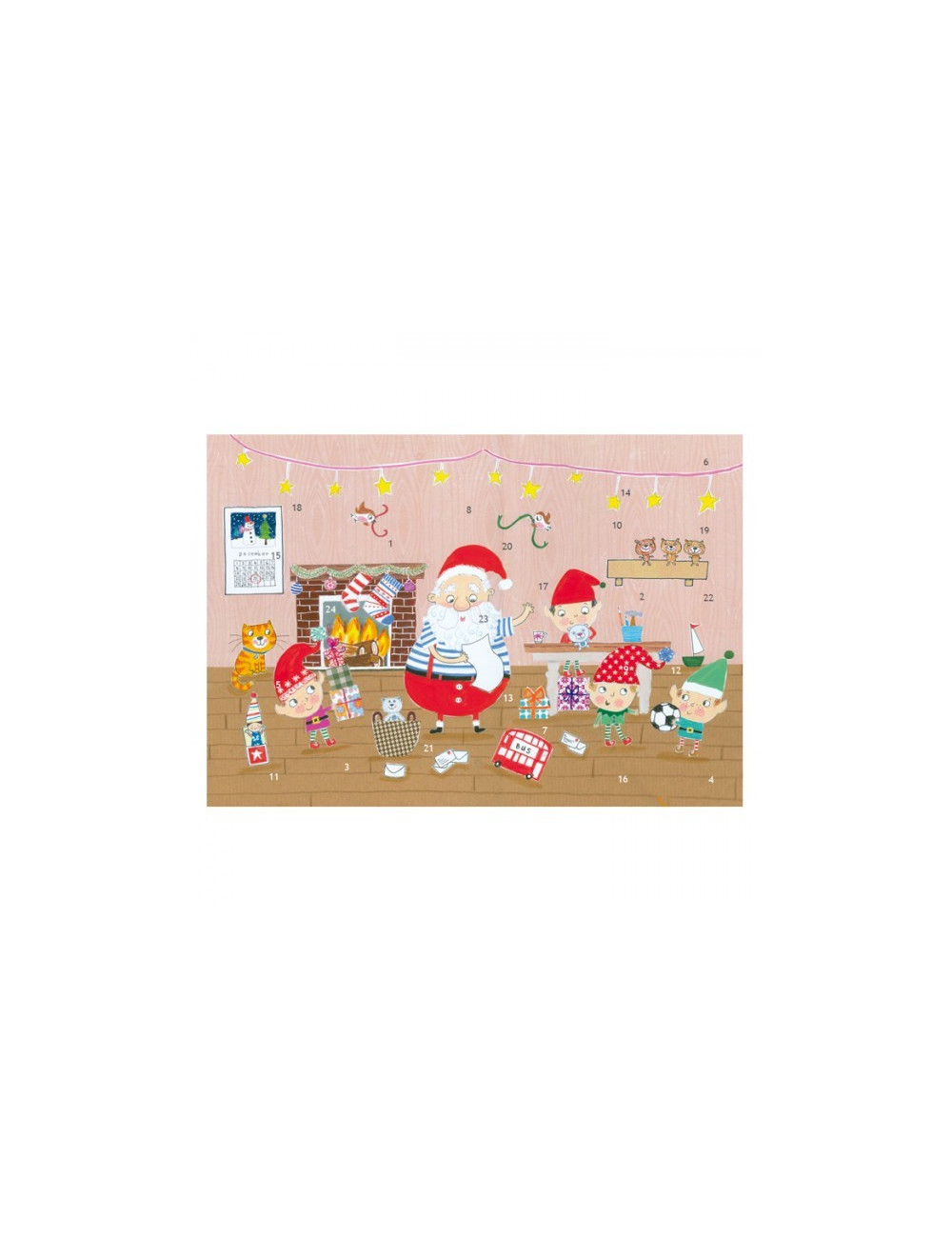 Calendario dell'Avvento - Laboratorio di Babbo Natale
