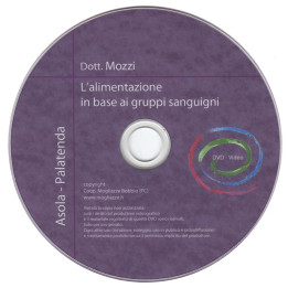 DVD L'alimentazione in base ai gruppi sanguigni Dottor Mozzi