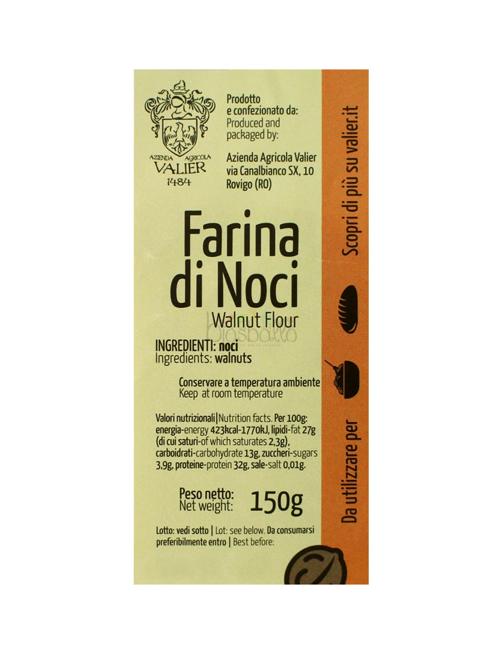 Farina di Noci 150g