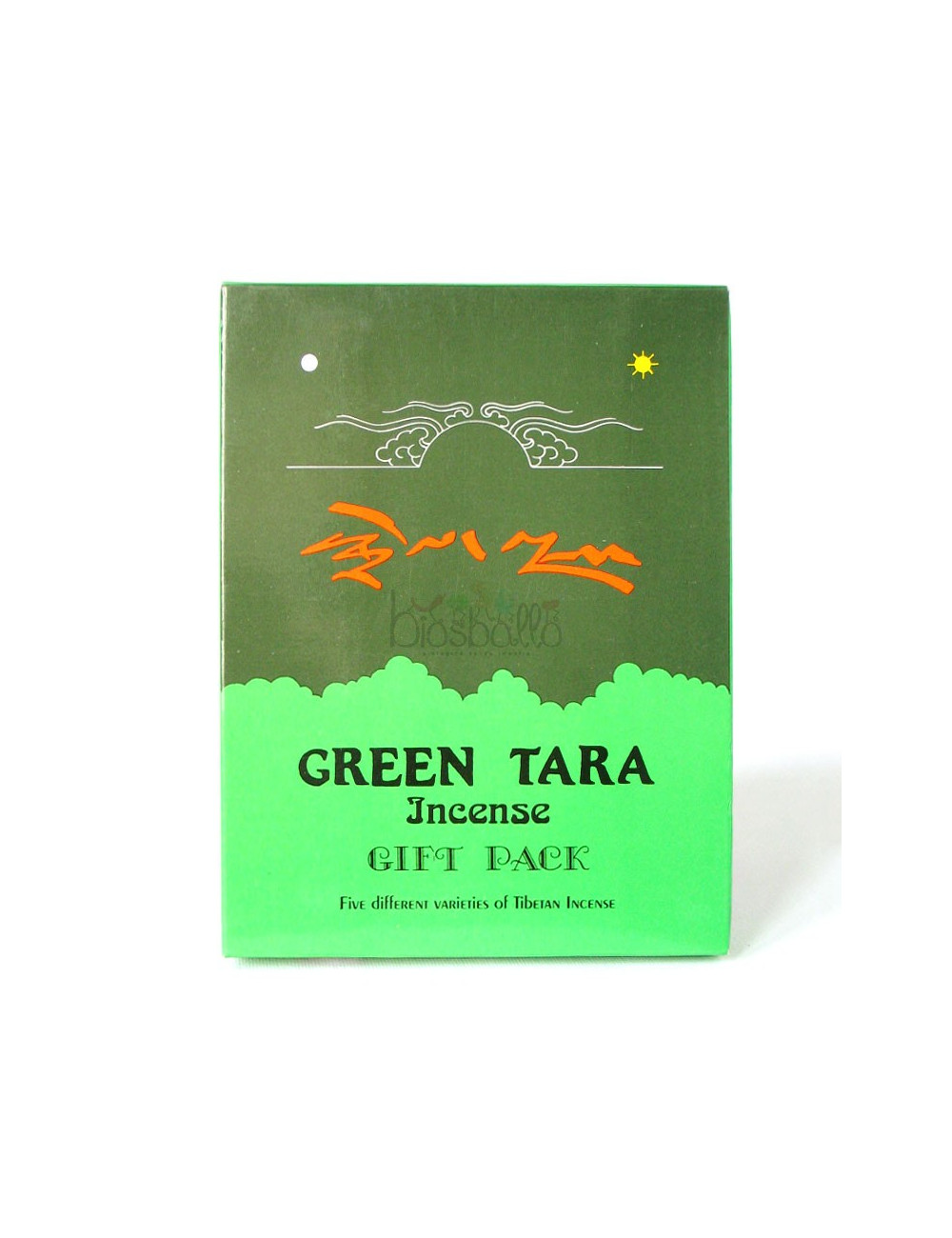 Incenso tibetano Green Tara pacchetto regalo