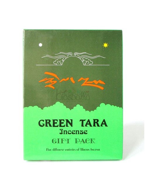 Incenso tibetano Green Tara pacchetto regalo