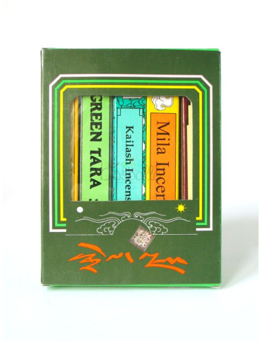 Incenso tibetano Green Tara pacchetto regalo