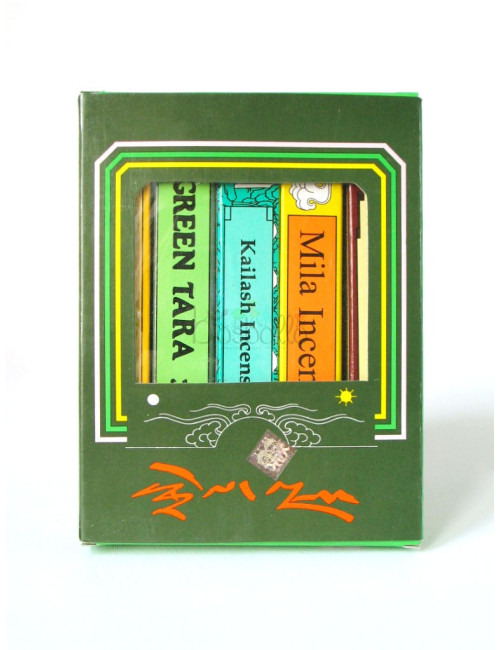 Incenso tibetano Green Tara pacchetto regalo