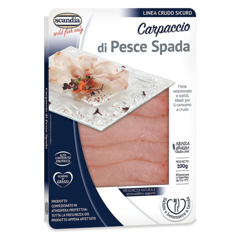 Carpaccio di Pesce Spada crudo 100g
