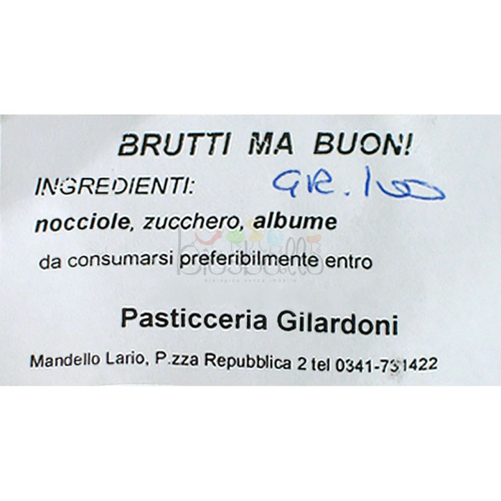 Brutti ma buoni alla nocciola 100g