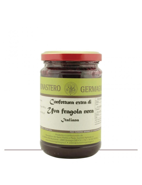 Confettura di Uva fragola nera 330g