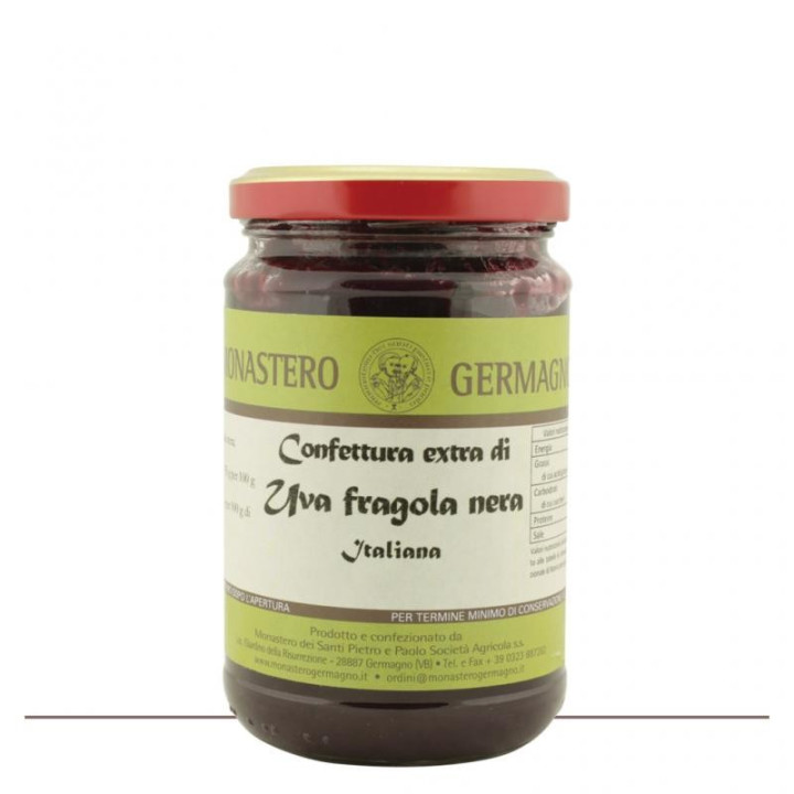 Confettura di Uva fragola nera 330g
