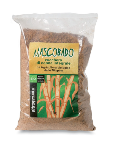 Zucchero integrale di canna Mascobado 500g