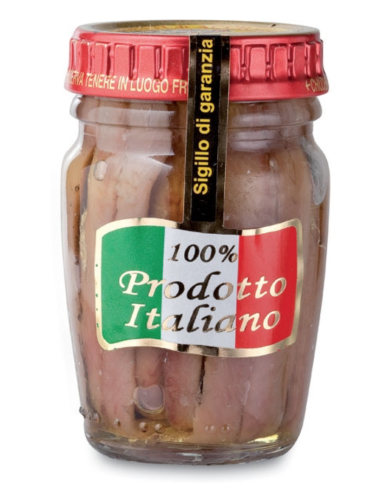 Filetti di acciughe italiane 80g