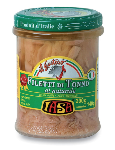 Filetti di Tonno naturale 200g
