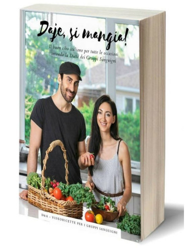 copy of Il libro delle videoricette secondo la dieta dei grupip sanguigni di Alessio Staltari e Diana Orga