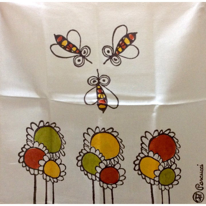 Tovaglietta Canovaccio 100% lino Girasoli Pascucci 65x65