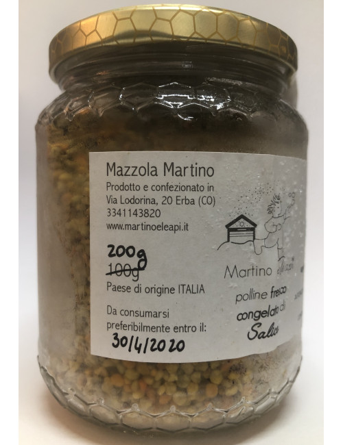 Polline congelato di salice 100g