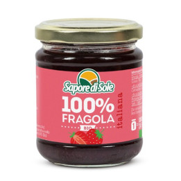 Composta di fragole senza zucchero 210g