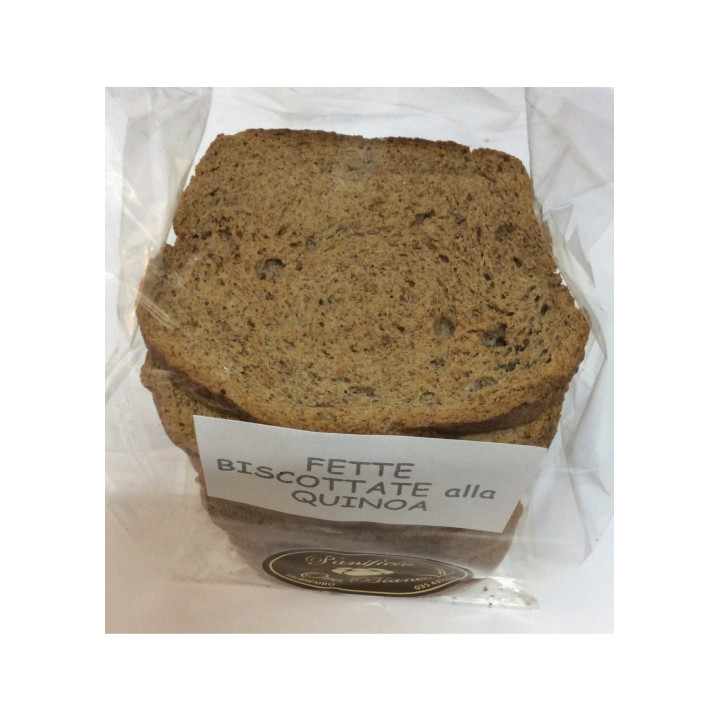 Fette biscottate Senza Zucchero di quinoa rossa 200g
