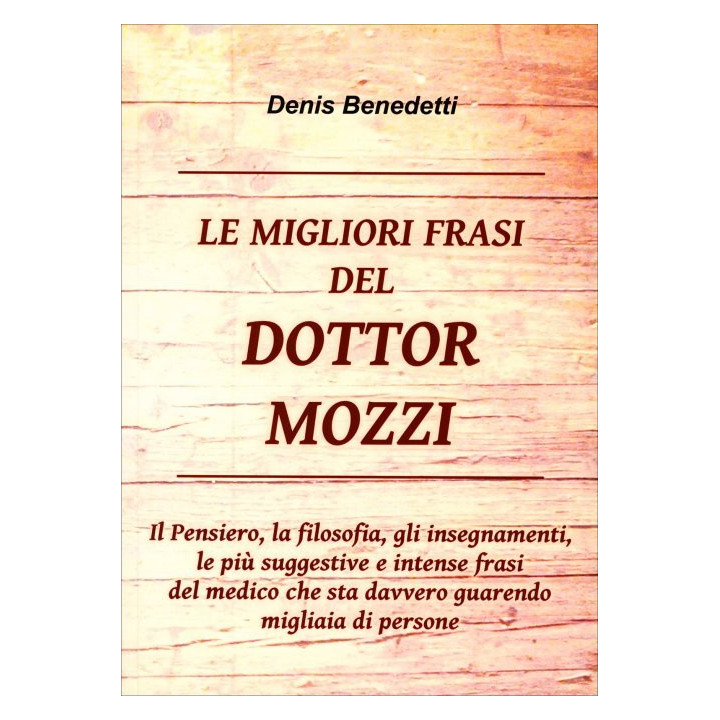 "La dieta del dr. Mozzi"