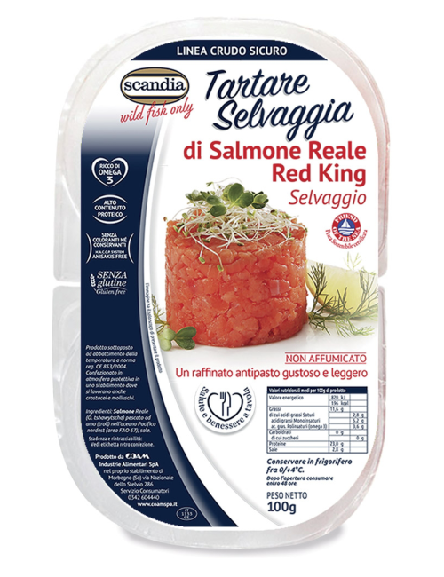 Tartare di salmone 2x50g