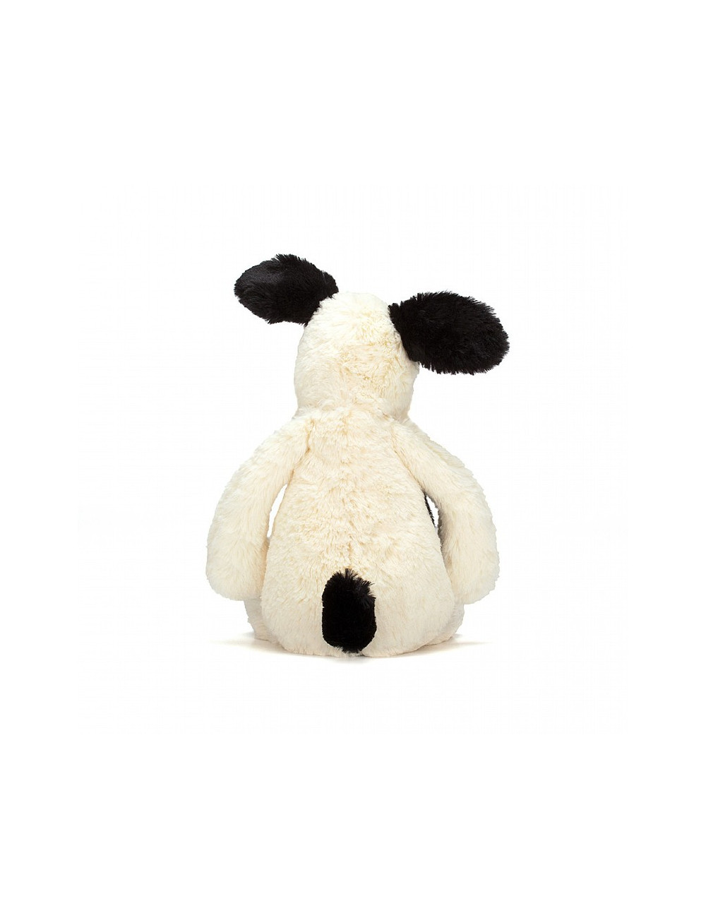 Bashful Black & Cream Puppy Peluche Jellycat 18x9x8cm