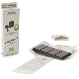 Cioccolato senza zucchero con carrube 100g