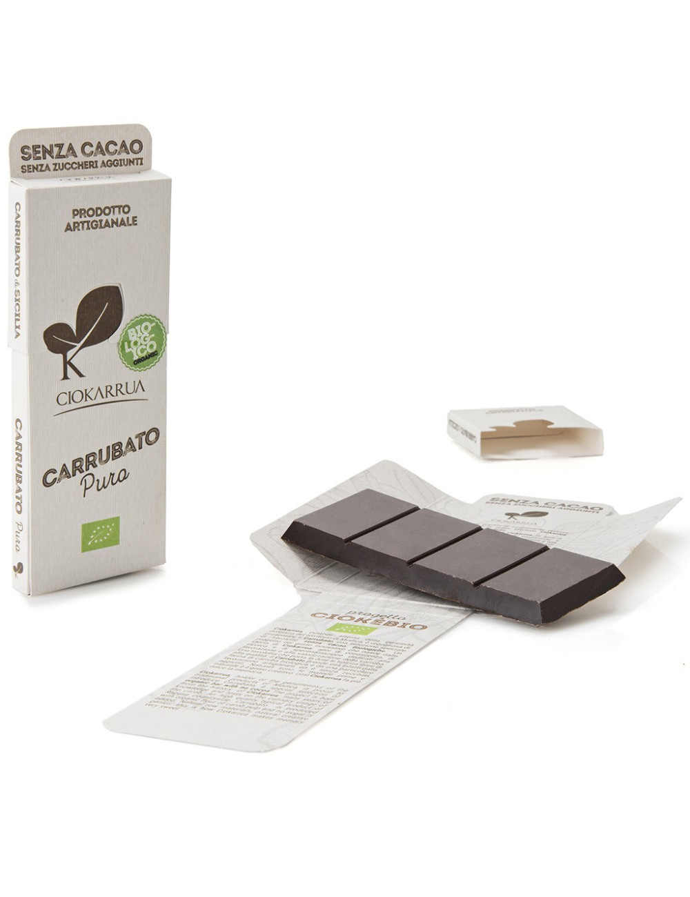 Simil cioccolato alle carrube s/z zucchero s/z cacao 50g