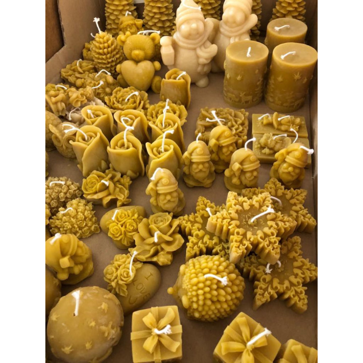copy of Candela Babbo Natale 100% cera d'api
