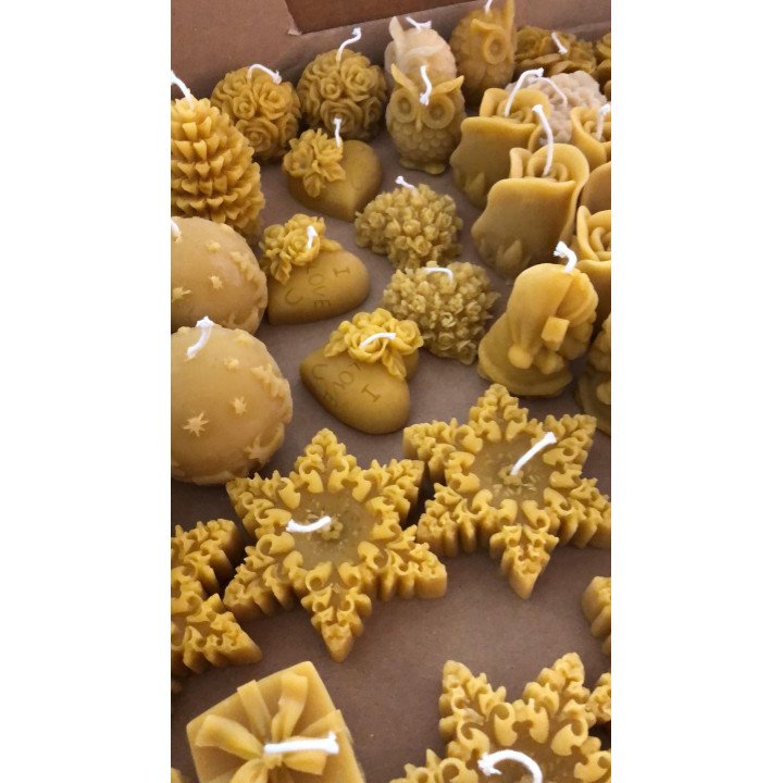 copy of Candela Babbo Natale 100% cera d'api
