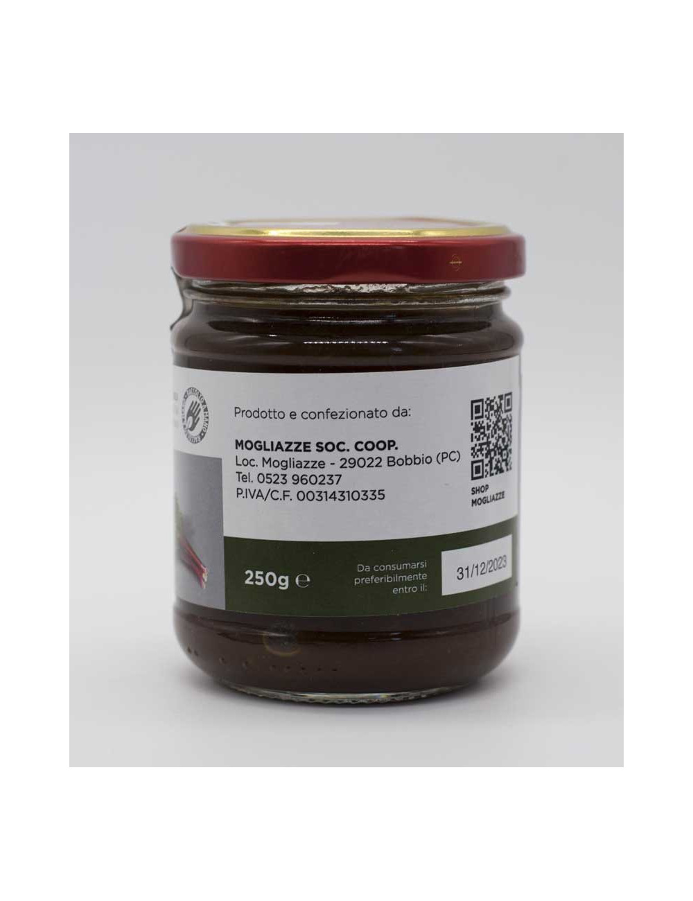 Confettura di Rabarbaro 250g