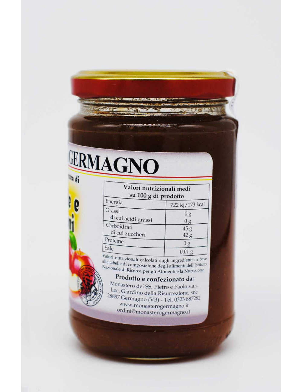 Confettura extra di Mele e Limoni italiani 330g