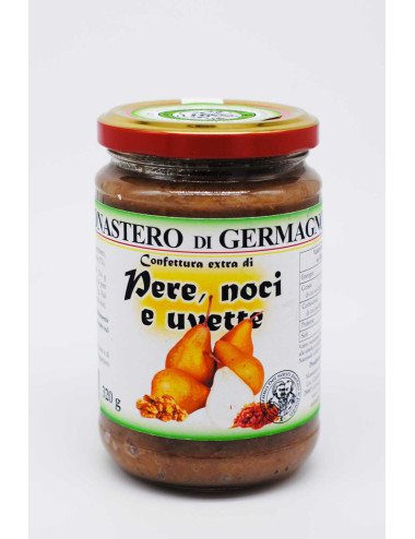 Confettura di Pere, noci e uvetta 340g